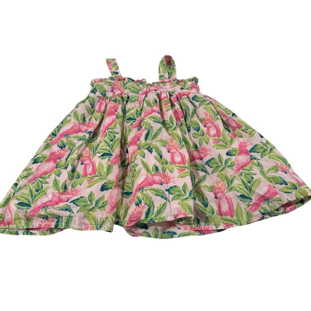 Janie and Jack Baby Girl 18-24M Floral Dress 100% Cotton - Picture 5 of 6